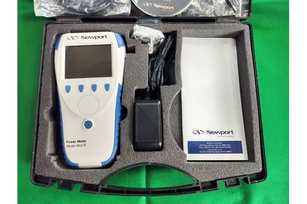 NEWPORT 843-R LASER POWER METER WITH ACCESSORIES USA